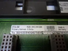 DTA200 AEG Slot Secondary Subracks #2