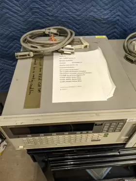 E1301B AGILENT Mainframe Multimeter Totalizer Relay Muxes #3