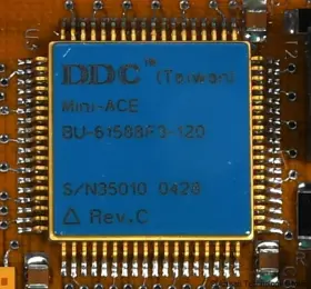 BU-61588F3-120 DDC Mini Ace Integrated Chip Conformal Coated