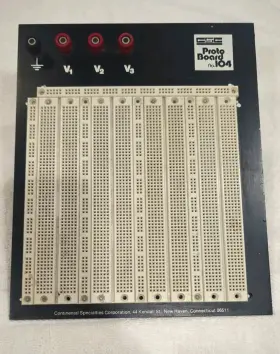 PB-104 GLOBAL SPECIALTIES Continental Proto Board Backplane