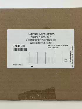 778646-01 NATIONAL INSTRUMENTS Ni Pxi Filler Panel Chassis #2