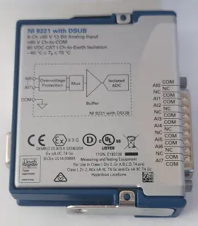 NI-9221 NATIONAL INSTRUMENTS Voltage Module Passed