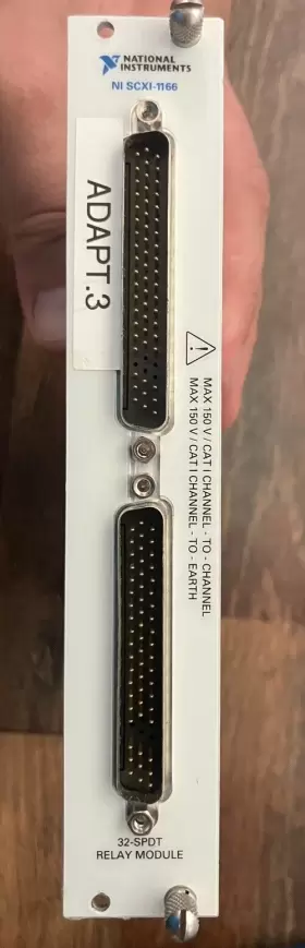 SCXI-1166 NATIONAL INSTRUMENTS Ni High General Relay Switch