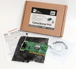 Siig Cyberserial Pci 16550 Rs232 Serial I/o Card Jj-p01012. Fixed Price $14.00.