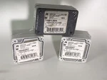 Lot Of 2 Hammond Grey Poly Box 1554b2gy 2.6x2.6x1.6 In W/screws + 1591lsbk Black. Fixed Price $19.80.