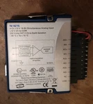 National Instruments Ni 9215 Cdaq Analog Input Module, Simultaneous Sampling. Fixed Price $280.00.
