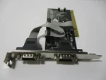 Manhattan Pi2009865x2a Serial 2 Port Pci Card Ip-n45-5120-00-00012. Fixed Price $55.00.