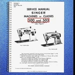 Singer 500 & 503 Class Machines Service Manual User Guide Durable Bound. Fixed Price $17.16.