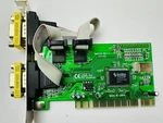 Moschip Nm9735 Sd-pci9835-2s2-port Serial Pci Card. Fixed Price $50.00.
