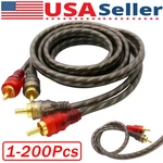 200x Rca Audio Cable Twisted Pair With Noise Reduction Interconnect Amp Wire Lot. Fixed Price $569.00.